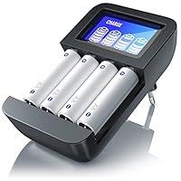 Algopix Similar Product 2 - LCD battery charger 4slot smart fast