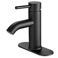 Algopix Similar Product 13 - VOTON Black Bathroom Faucet Single