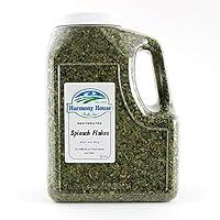 Algopix Similar Product 11 - Harmony House Dried Spinach Flakes 