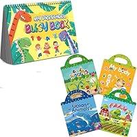 Algopix Similar Product 16 - ROATEE Busy Book and Reusable Sticker