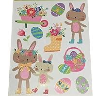 Algopix Similar Product 20 - Plum Nellies Treasures Easter Window