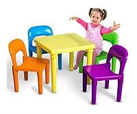 Algopix Similar Product 8 - Kids Table and Chairs Play Set Toddler