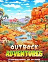 Algopix Similar Product 20 - Outback Adventures Coloring Book