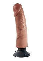 Algopix Similar Product 13 - King Cock 9" Vibrating Cock - Tan