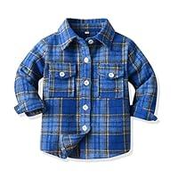 Algopix Similar Product 1 - SUERGHWAX Boys Fall Shirts Baby Girls