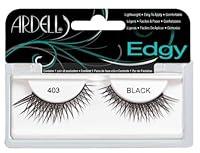 Algopix Similar Product 17 - Ardell Edgy Fake Eyelashes, 403 Black