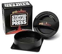 Algopix Similar Product 1 - Grillaholics Stuffed Burger Press and