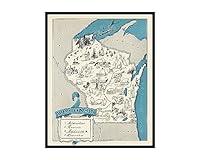 Algopix Similar Product 6 - Poster Master Vintage Map Poster 