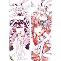 Algopix Similar Product 6 - YASNGHNGFL Bunny Girl Anime Body Pillow