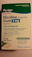 Algopix Similar Product 5 - Perrigo Nicotine Polacrilex Gum 2 mg