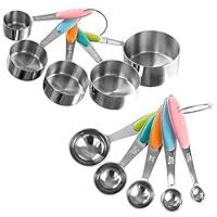 Algopix Similar Product 13 - Classic Cuisine Measuring Cups  Spoons