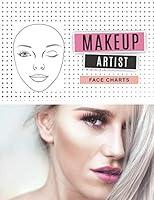Algopix Similar Product 19 - Makeup Artist Face Charts blank makeup