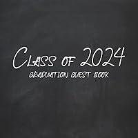 Algopix Similar Product 6 - Graduation Guest Book Class of 2024