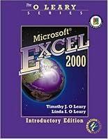 Algopix Similar Product 20 - OLeary Series Microsoft Excel 2000