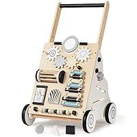 Algopix Similar Product 7 - VOpitos Wooden Baby Walkers Height