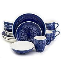 Algopix Similar Product 19 - Euro Ceramica Fez Collection 16 Piece