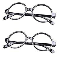 Algopix Similar Product 1 - FancyG Retro Geek Nerd Style Round