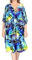 Algopix Similar Product 8 - LA LEELA Womens Short Sleeve V Neck