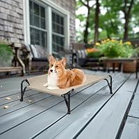 Algopix Similar Product 14 - Veehoo Small Elevated Dog Bed Outdoor