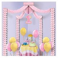 Algopix Similar Product 10 - Beistle 1st Birthday Party Canopy 20