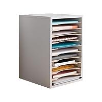 Algopix Similar Product 18 - Safco Vertical Desktop Sorter Wooden