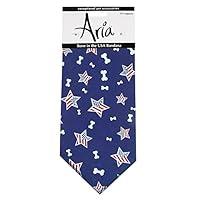 Algopix Similar Product 13 - Aria Bone in the USA Bandanas for Dogs