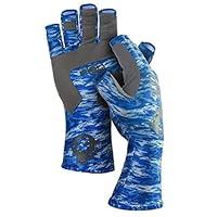 Algopix Similar Product 7 - Fish Monkey FM11BLWTRCAML Half Finger