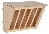 Algopix Similar Product 1 - Kerbl Hay Rack with Wooden Seat 25 x