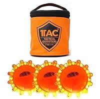 Algopix Similar Product 5 - 1TAC 3Pack LED Road Flare Discs With