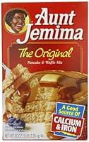 Algopix Similar Product 14 - Aunt Jemima Buttermilk Pancake  Waffle