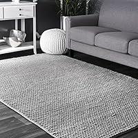Algopix Similar Product 10 - nuLOOM 200CB01D606S Hand Woven Wool