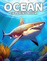 Algopix Similar Product 11 - Ocean Coloring Book Adult Coloring