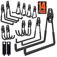 Algopix Similar Product 8 - HUHOLE 14PC Garage Hooks Heavy Duty