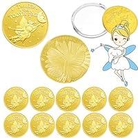 Algopix Similar Product 18 - Tooth Fairy Coins WINDSIUUU 10PCS Lost