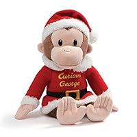 Algopix Similar Product 2 - GUND Curious George Holiday Santa Suit