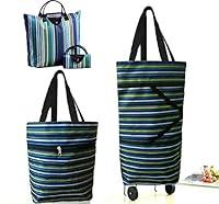 Algopix Similar Product 14 - Cocobuy 2 Packs Foldable Shopping Bag