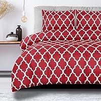 Algopix Similar Product 14 - Utopia Bedding Duvet Cover Quatrefoil