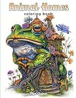 Algopix Similar Product 14 - Animal Homes Coloring Book 50