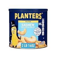 Algopix Similar Product 15 - PLANTERS Salted Cashew Halves  Pieces