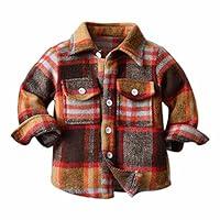 Algopix Similar Product 11 - SUERGHWAX Boys Fall Shirts Baby Girls