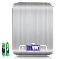 Algopix Similar Product 4 - AMIR Kchenwaage 5kg Digitalwaage