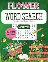 Algopix Similar Product 11 - Flower Word Search Large Print