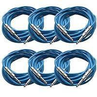 Algopix Similar Product 2 - Seismic Audio  SATRX25Blue6  Pack of