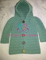 Algopix Similar Product 20 - Crocheted Handmade Toddler Cardigan