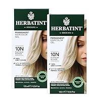 Algopix Similar Product 15 - Herbatint Permanent Haircolor Gel 10N