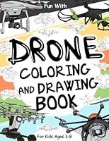 Algopix Similar Product 2 - Drone Coloring and Drawing Book For