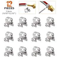 Algopix Similar Product 12 - Rustark 50 Pcs Hose Clamp Assortment