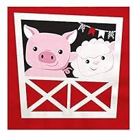 Algopix Similar Product 11 - Big Dot of Happiness Farm Animals 