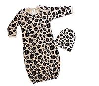 Algopix Similar Product 7 - Baby Girl Long Sleeve Sleeping Gown 