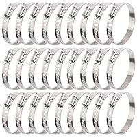 Algopix Similar Product 2 - 30 Pcs 3 inch Hose Clamp Adjustable